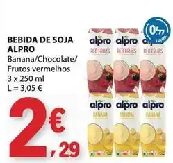 E.Leclerc Alpro - bebida de soja promoção
