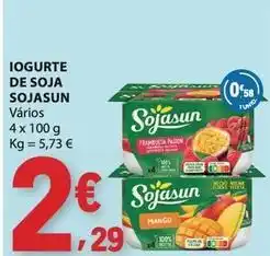 E.Leclerc Sojasun - iogurte de soja promoção