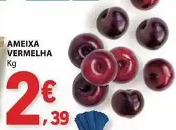 E.Leclerc Ameixa vermelha promoção