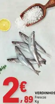 E.Leclerc Verdinhos frescos promoção