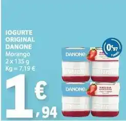 E.Leclerc Danone - iogurte original promoção