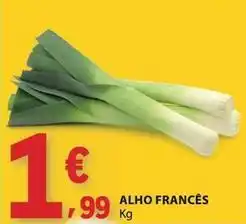 E.Leclerc Alho francês promoção