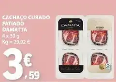 E.Leclerc Damatta - cachaco curado fatiado promoção