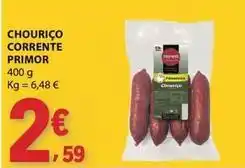 E.Leclerc Primor - chouriço corrente promoção