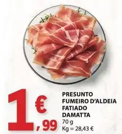 E.Leclerc Damatta - presunto fumeiro d'aldeia fatiado promoção