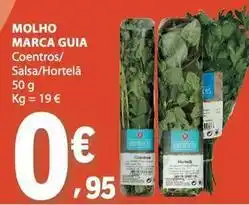 E.Leclerc Marca guia - salsa/hortela promoção
