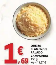 E.Leclerc Campainha - queijo flamengo ralado promoção