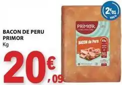 E.Leclerc Primor - bacon de peru promoção