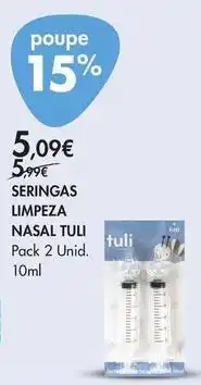 Pingo Doce Limpeza nasal promoção