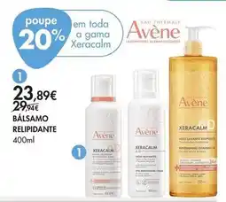 Pingo Doce Avène - balsamo relipidante promoção