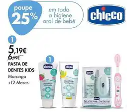 Pingo Doce Chicco - pasta de dentes kids promoção