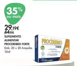 Pingo Doce Suplemento alimentar forcerebro forte promoção