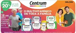 Pingo Doce Centrum - suplemento alimència homem. 30 promoção