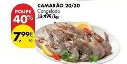 Pingo Doce Camarão 20/30 promoção