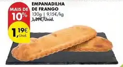 Pingo Doce Empanadilha de frango promoção