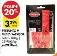Pingo Doce Presunto 9 meses promoção