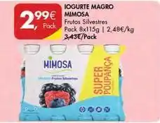 Pingo Doce Mimosa - iogurte magro promoção