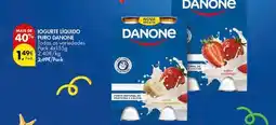 Pingo Doce Danone - iogurte liquido puro promoção