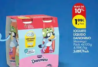 Pingo Doce Danonino - iogurte liquido promoção