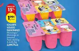 Pingo Doce Danonino - iogurte sólido promoção