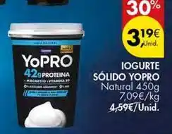 Pingo Doce Yopro - iogurte solido promoção