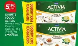 Pingo Doce Activia - iogurte sólido promoção
