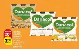 Pingo Doce Danacol - iogurte liquido promoção