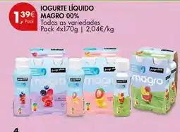 Pingo Doce As - iogurte líquido promoção