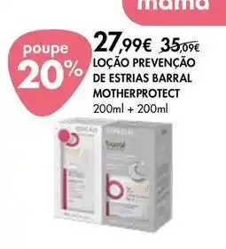 Pingo Doce Barral - loção prevenção de estrias motherprotect promoção