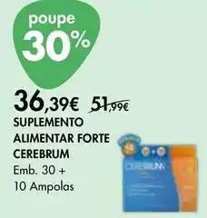 Pingo Doce Cerebrum - suplemento alimentar forte cerebrum promoção