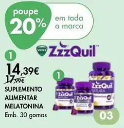Pingo Doce A+ - suplemento alimentar melatonina promoção