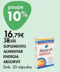 Pingo Doce Absorvit - suplemento alimentar energia promoção