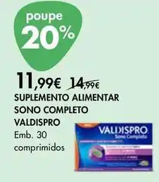 Pingo Doce Suplemento alimentar sono completo promoção