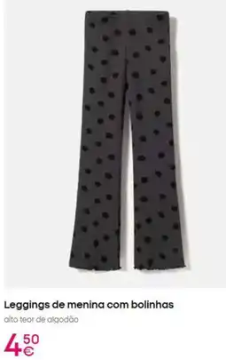 Pepco com - leggings de menina com bolinhas promoção