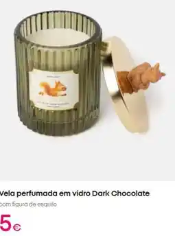 Pepco com - vela perfumada em vidro dark chocolate promoção