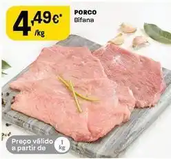 Intermarché Porco bifana promoção