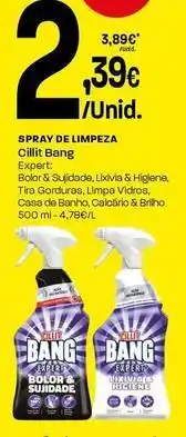Intermarché Cillit bang - spray de limpeza promoção