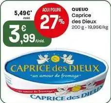 Intermarché Caprice des dieux - queijo promoção