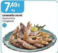 Intermarché Camarão 20/30 promoção