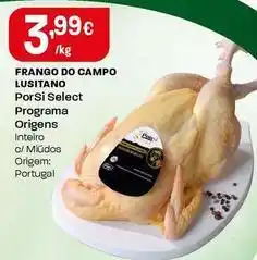 Intermarché Porsi select - frango do campo lusitano promoção