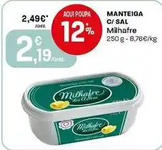 Intermarché Milhafre - manteiga c/ sal promoção