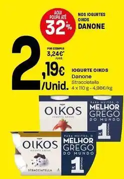 Intermarché Danone - iogurte oikos promoção