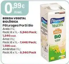 Intermarché Páturages - bebida vegetal biológica promoção