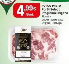 Intermarché Porsi select - porco preto promoção