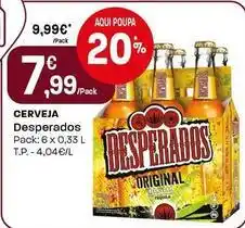 Intermarché Desperados - cerveja promoção