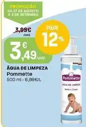 Intermarché Pommette - água de limpeza promoção