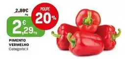 Intermarché Pimento vermelho promoção