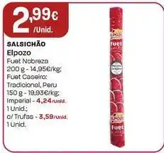 Intermarché Elpozo - salsichão promoção