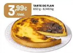 Intermarché Tarte de flan promoção