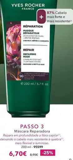 Yves Rocher Yves rocher máscara reparadora promoção